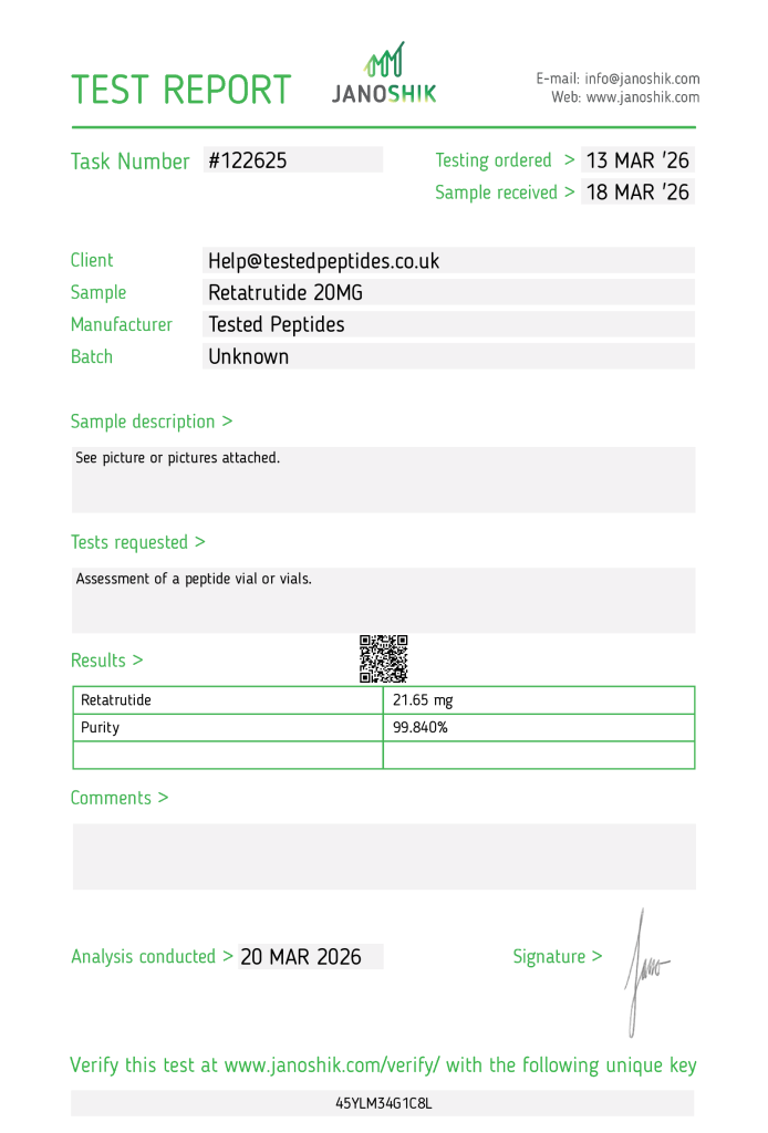 Retatrutide 20mg UK 2 Retatrutide 20mg UK